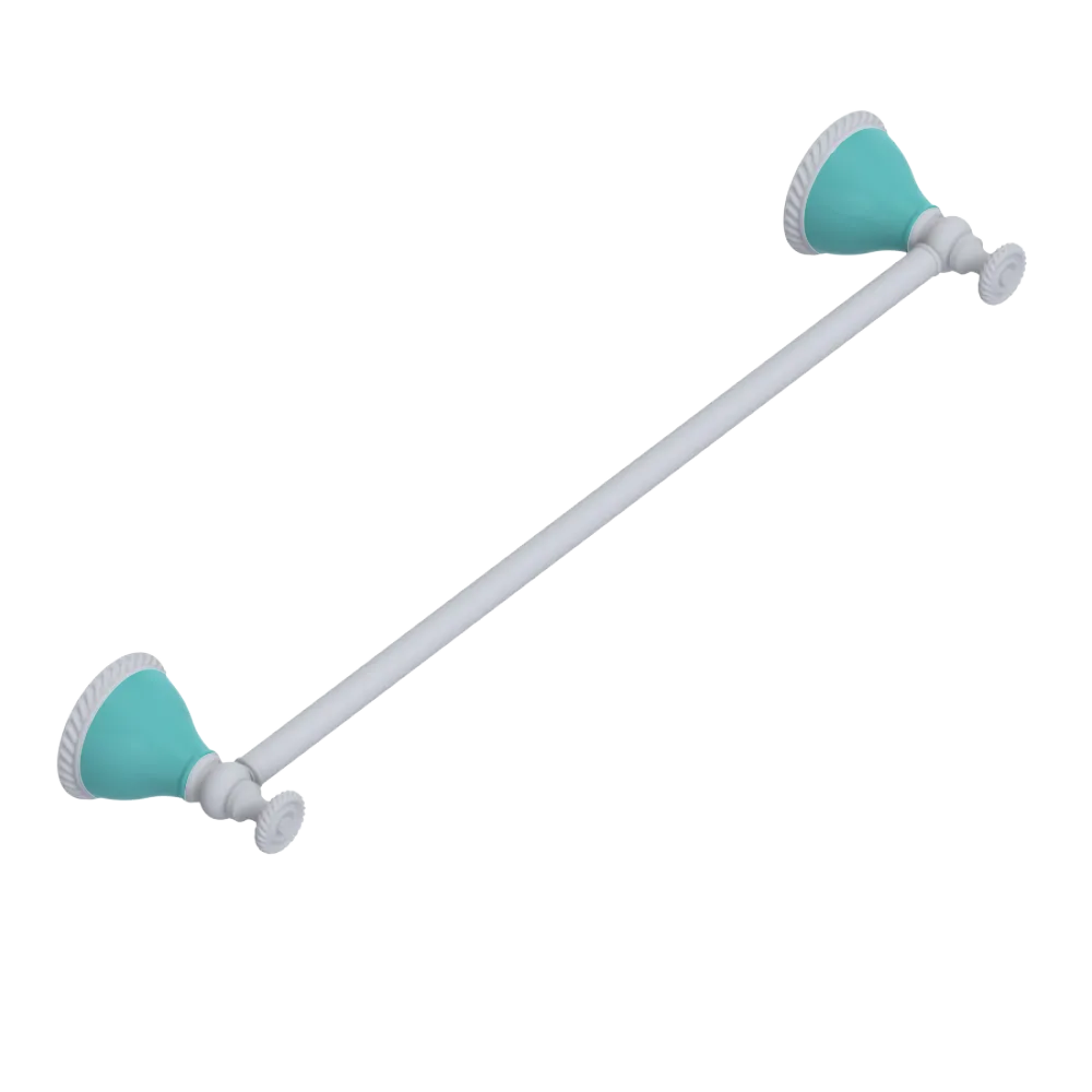 Rubinet Towel Bar 24" Matt White