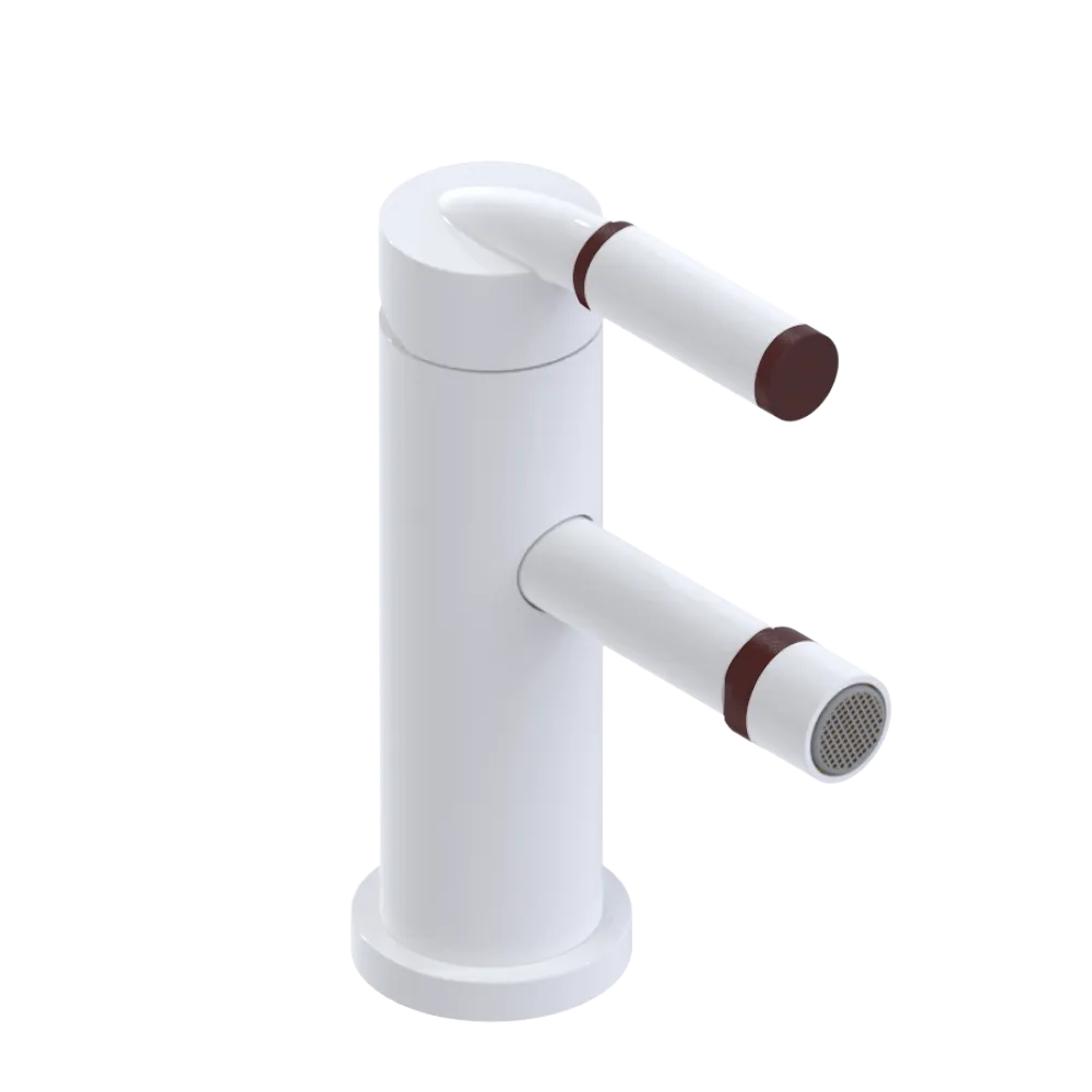 Rubinet Single Control Bidet Fitting (less drain) White