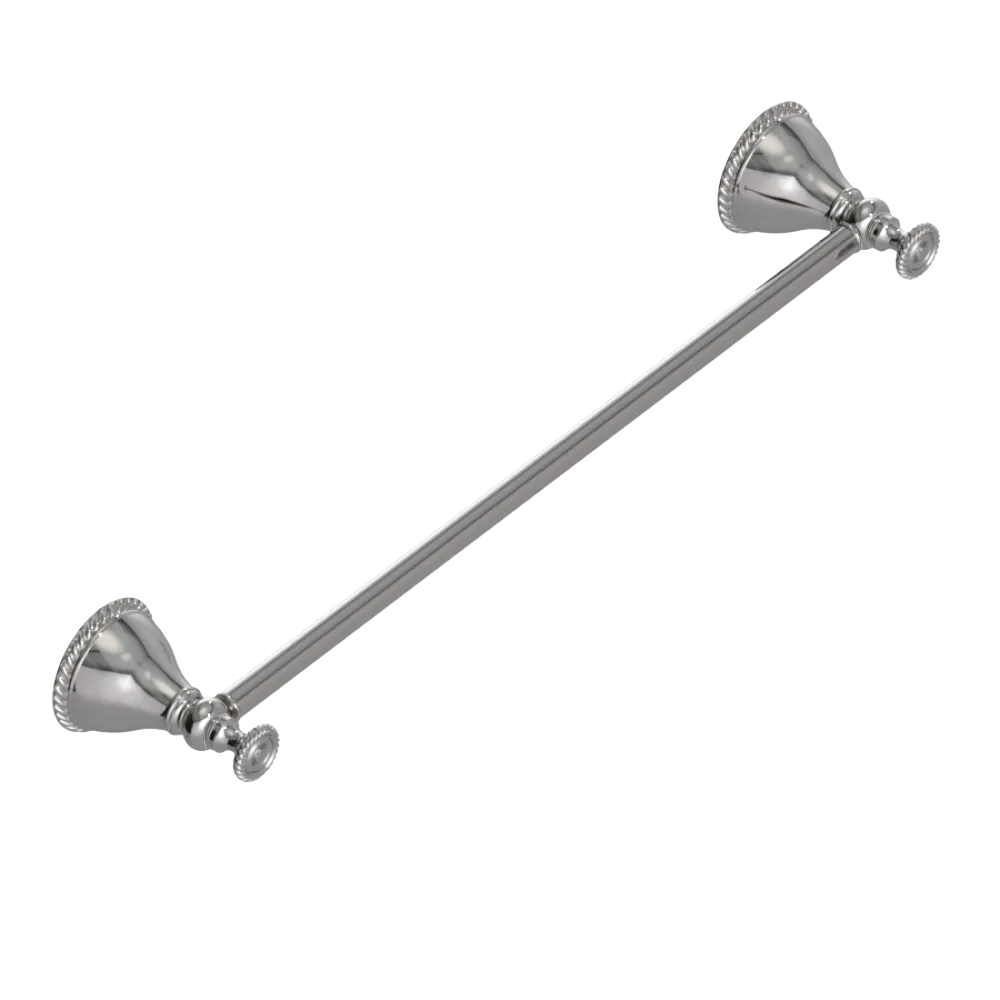 Rubinet Towel Bar 18" Polished Nickel