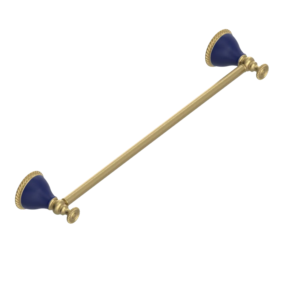 Rubinet Towel Bar 18" Satin Brass