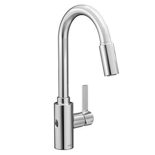 Moen Genta LX MotionSense Wave One-Handle Pulldown Touchless Kitchen Faucet