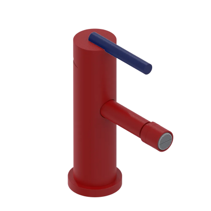 Rubinet Single Control Bidet Fitting (less drain) Maroon