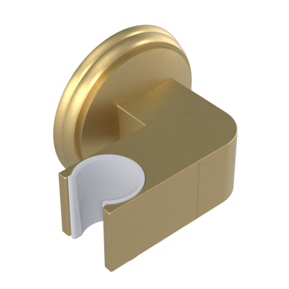 Rubinet Wall Bracket for Hand Held Shower Satin Brass