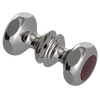 Rubinet Shower Door Knob (set) Polished Nickel