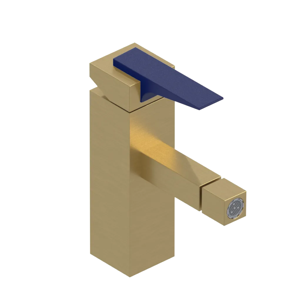 Rubinet Single Control Bidet Fitting (less drain) Satin Gold