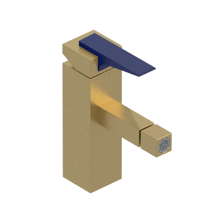 Rubinet Single Control Bidet Fitting (less drain) Satin Gold
