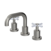 Rubinet Widespread Lav. Set. (less drain) Satin Nickel