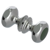 Rubinet Shower Door Knob (set) Satin Nickel