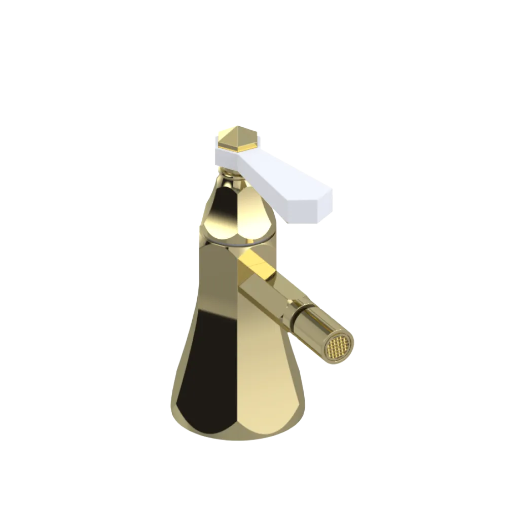 Rubinet Single Control Bidet Fitting (less drain) Gold