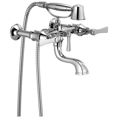 Brizo Two Handle Tub Filler Trim Kit With Lever Handles