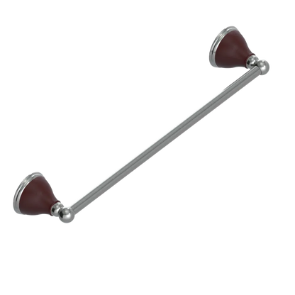 Rubinet Towel Bar 18" Satin Nickel