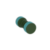 Rubinet Shower Door Knob (set) Green Envy