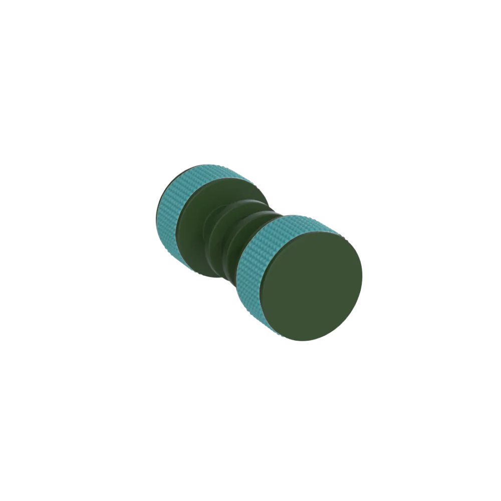 Rubinet Shower Door Knob (set) Green Envy