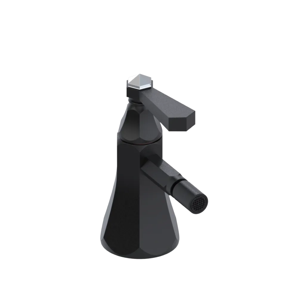 Rubinet Single Control Bidet Fitting (less drain) Matt Black