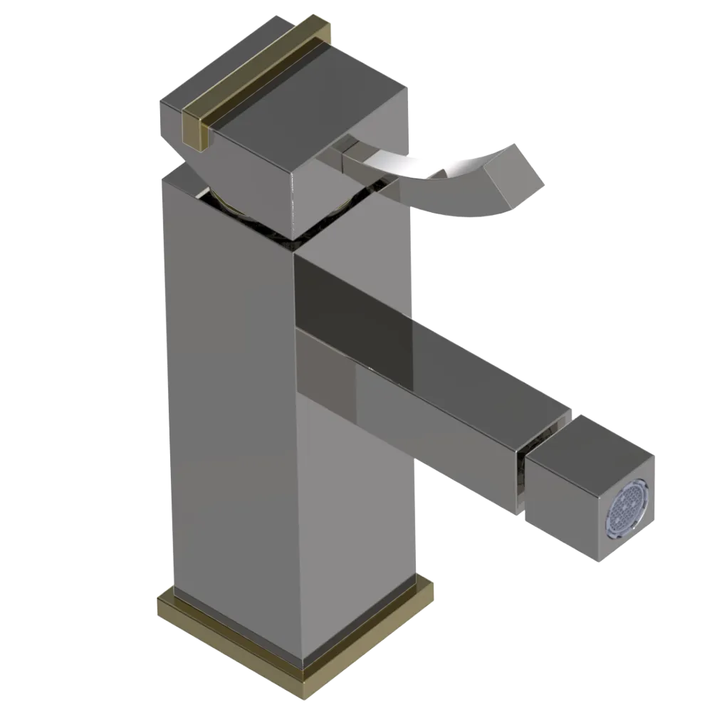 Rubinet Single Control Bidet Fitting (less drain) Polished Nickel