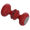 Rubinet Shower Door Knob (set) Maroon
