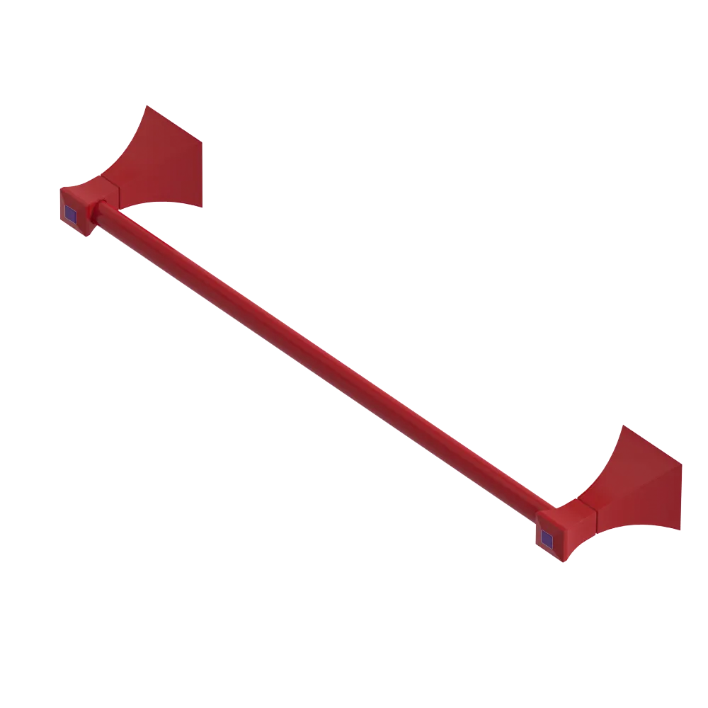 Rubinet Towel Bar 18" Red