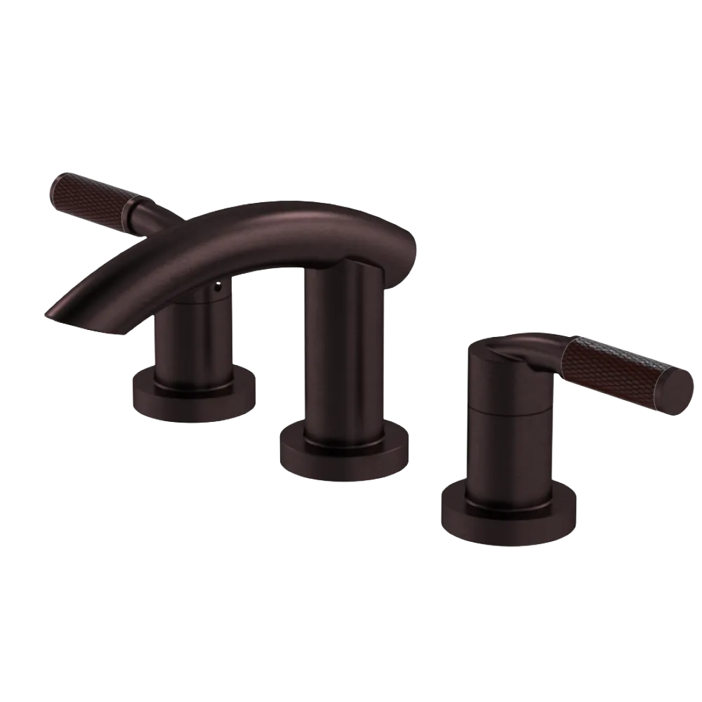 Rubinet Widespread Lav. Set. (less drain) Oil Rubbed Bronze