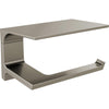 Pivotal Tissue Holder With Shelf - Stainless Steel