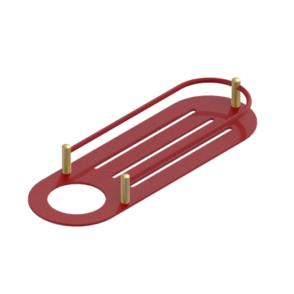 Rubinet Shelf Only Maroon