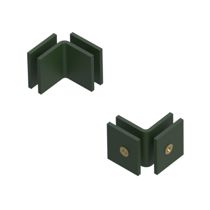 Rubinet 90 Glass to Glass Open Face Green Envy