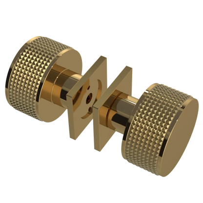 Rubinet Shower Door Knob (set) Gold