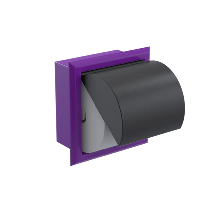 Rubinet RECESSED TOILET PAPER HOLDER Purple Haze