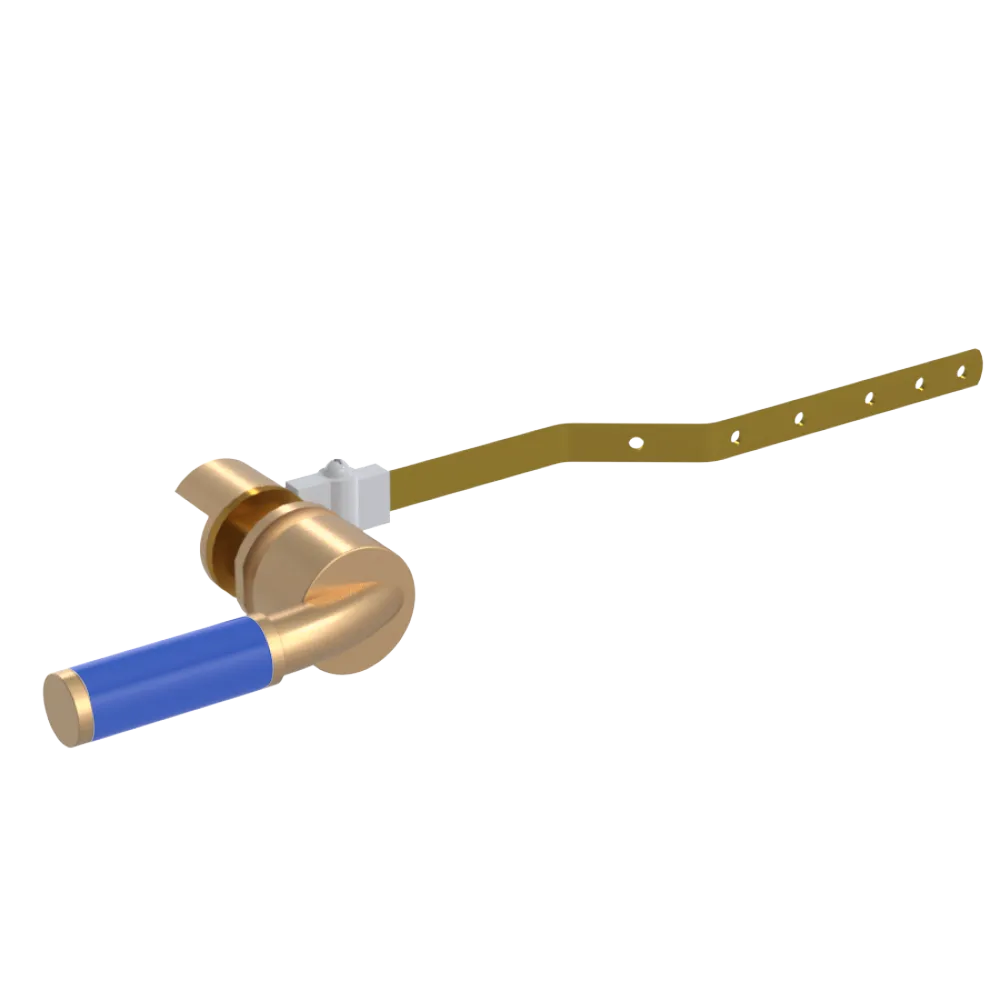 Rubinet Trip Levers Satin Gold