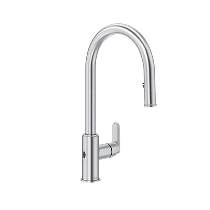Riobel Arca™ Pull-Down Touchless Kitchen Faucet With C-Spout