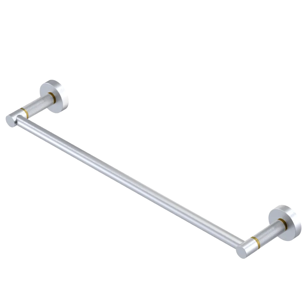 Rubinet Towel Bar 18" Satin Chrome