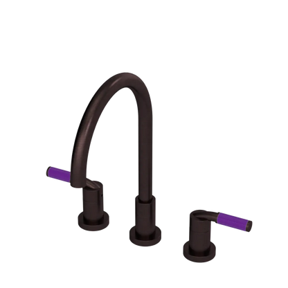 Rubinet Widespread Kitchen Set Oil Rubbed Bronze