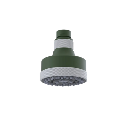 Rubinet 3 FUNCTION SHOWER HEAD Green Envy