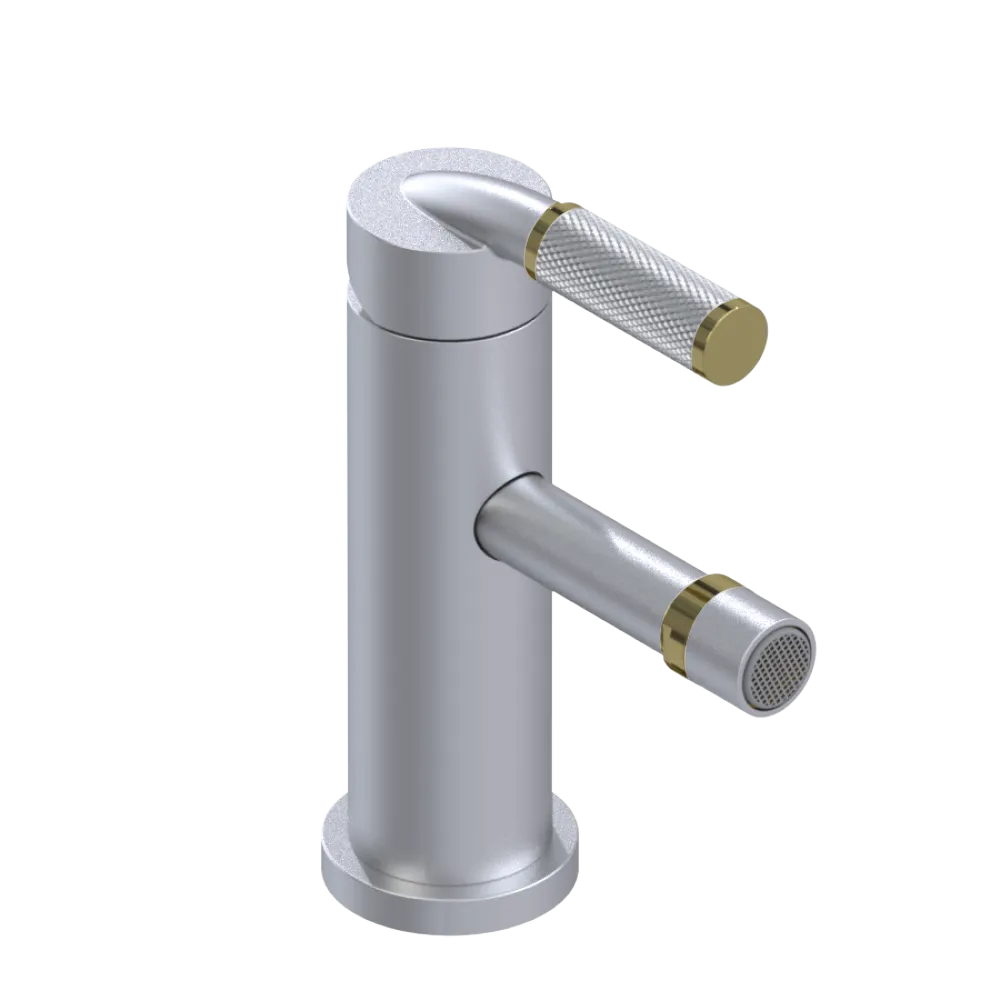 Rubinet Single Control Bidet Fitting (less drain) Satin Chrome