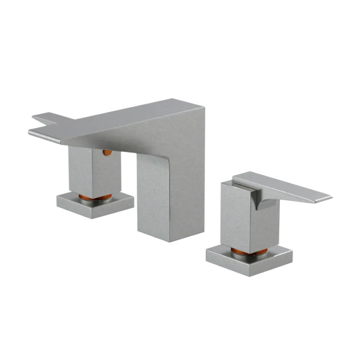 Rubinet Widespread Lav. Set. (less drain) Satin Nickel