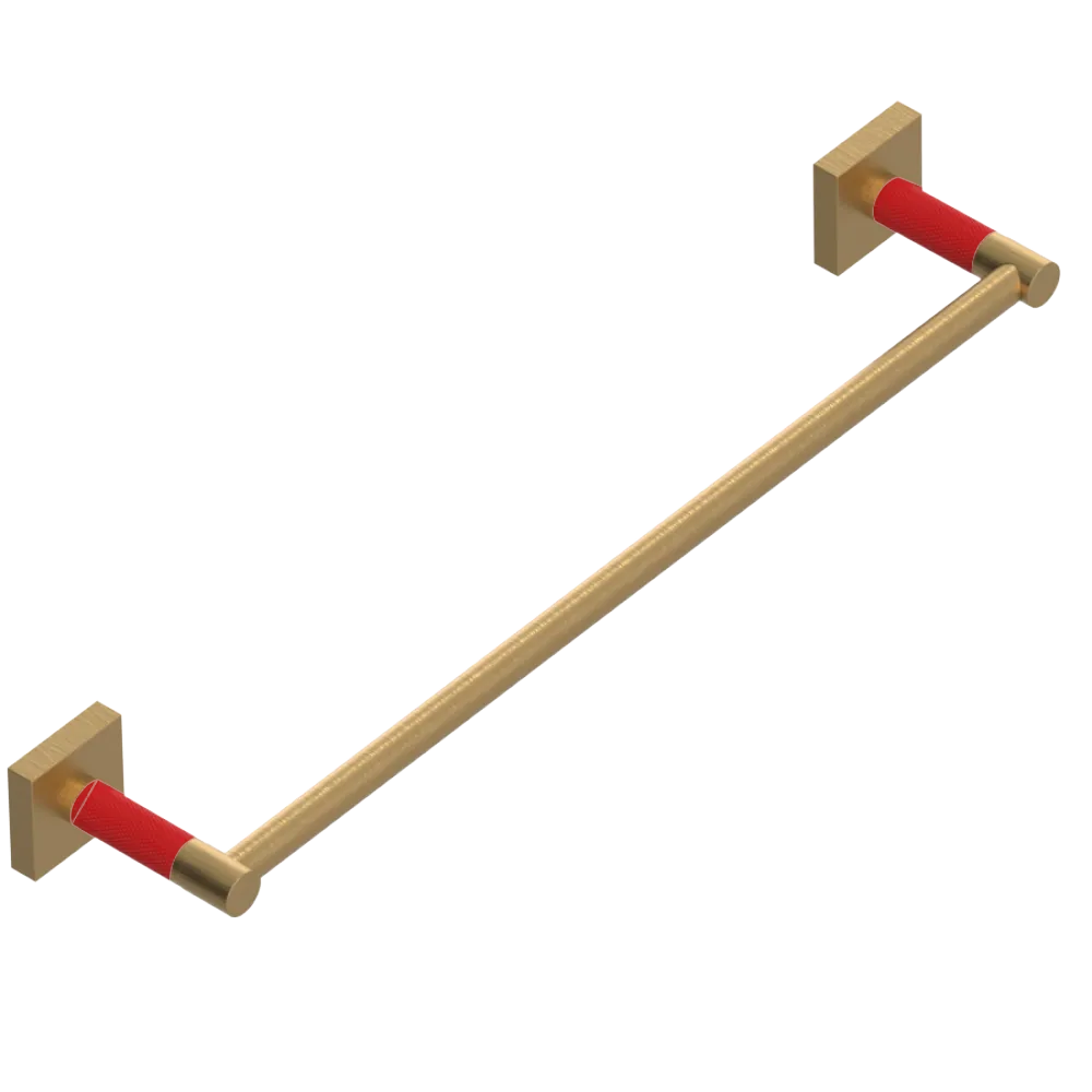 Rubinet 24" TOWEL BAR Satin Gold