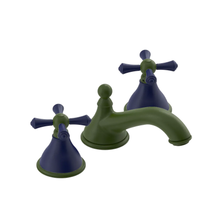 Rubinet Widespread Lav. Set. (less drain) Green Envy