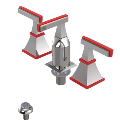 Rubinet Bidet Fitting with Spray, Diverter, and Vacum Breaker (Less Drain) Polished Nickel