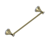 Rubinet Towel Bar 18" Natural Brass