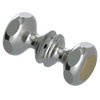Rubinet Shower Door Knob (set) Satin Nickel