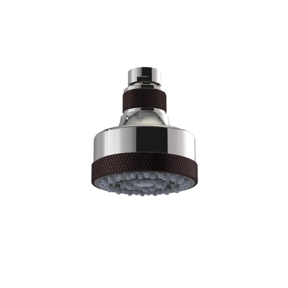 Rubinet 3 FUNCTION SHOWER HEAD Polished Nickel