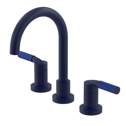 Rubinet Widespread Lav. Set. (less drain) Midnight Blue