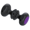 Rubinet Shower Door Knob (set) Matt Black
