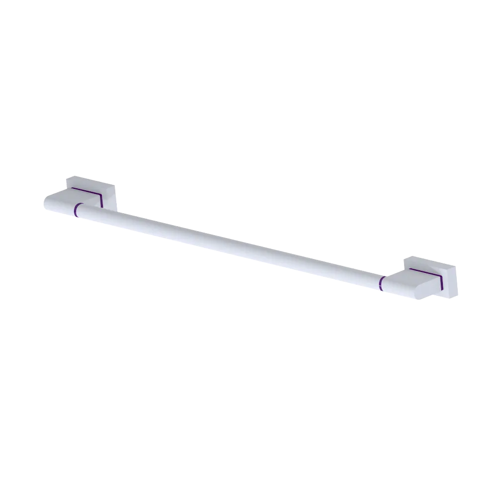Rubinet Towel Bar 18" Matt White