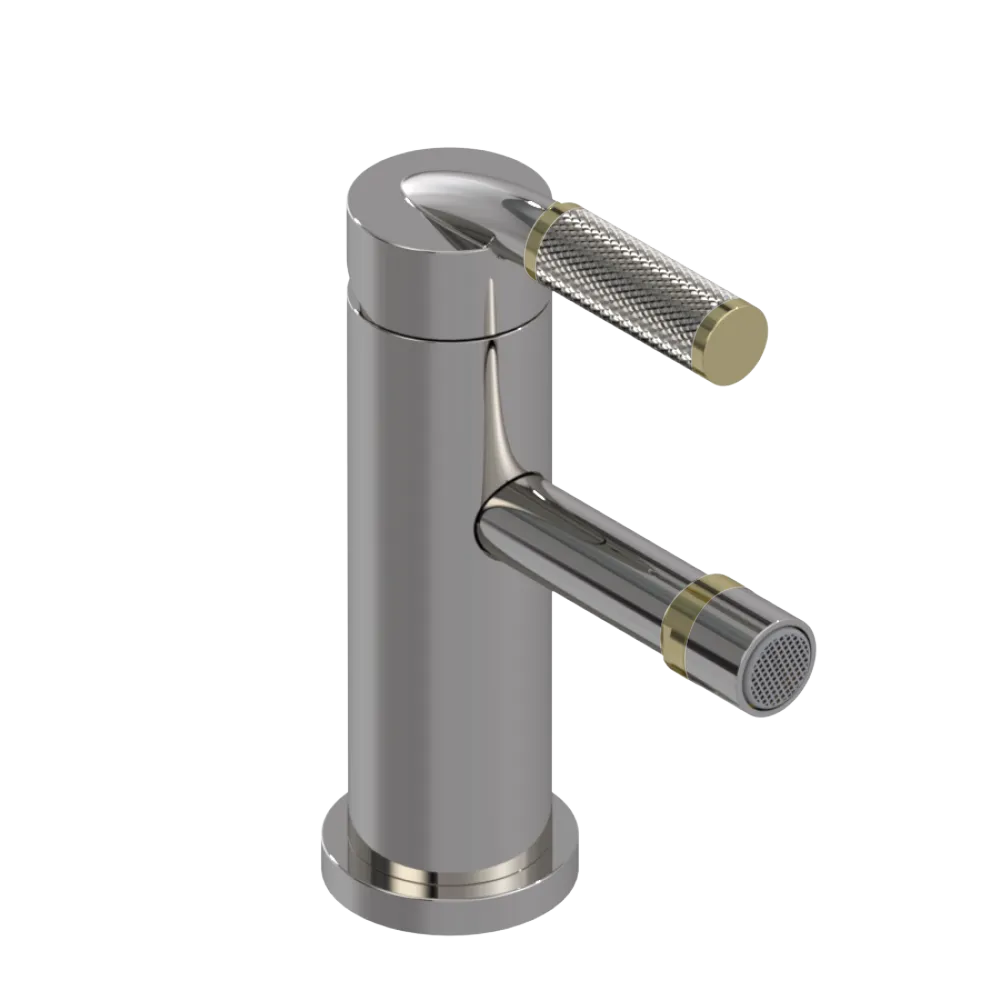 Rubinet Single Control Bidet Fitting (less drain) Polished Nickel