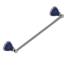 Rubinet Towel Bar 18" Polished Nickel