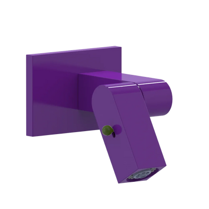 Rubinet Wall Mount Bidet & Foot Rinse with Dual Function Spray Purple Haze