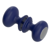 Rubinet Shower Door Knob (set) Midnight Blue