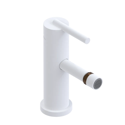 Rubinet Single Control Bidet Fitting (less drain) Matt White