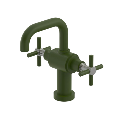 Rubinet Single Hole Dual Handle Lav. Set. (less drain) Green Envy