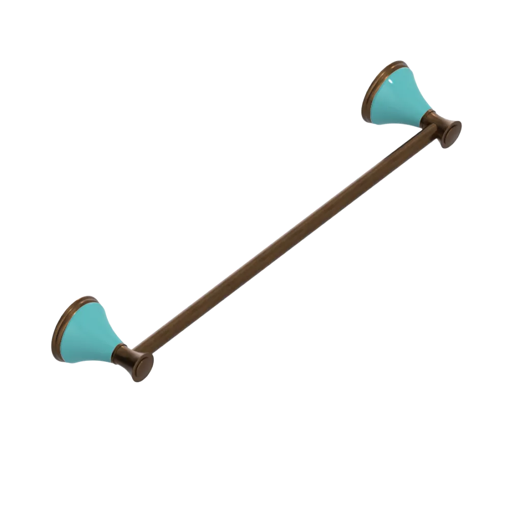 Rubinet Towel Bar 18" Tuscan Brass